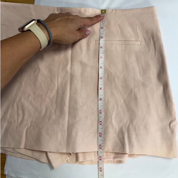 Veronica Beard Mini Skort Alida Pink Haze Shorts Skirt nwt Size 10 - Picture 7 of 8